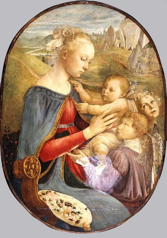 Madonna col Bambino e due angeli - Metropolitan Museum of Art, New York